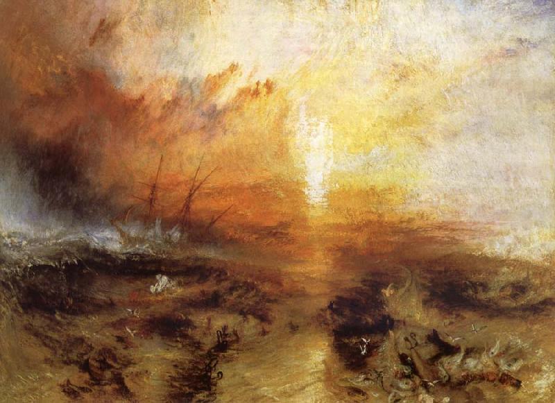 Joseph Mallord William Turner The slave ship